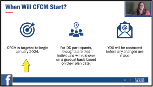 When will Conflict-Free Case Management Start?